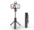 3-in-1 Extendable Selfie Stick Tripod with Wireless Remote & Fill Light