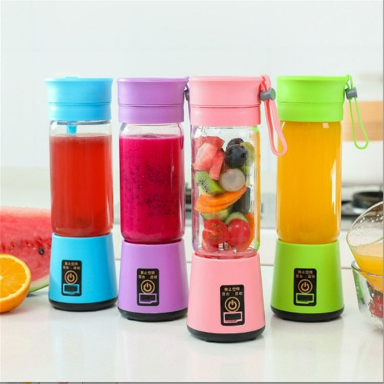 Portable USB Rechargeable Mini Blender & Juice Cup – 400mL