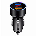 Dual USB QC3.0 Car Charger with Voltage Display