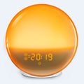 Smart Sunrise Wake-Up Alarm Clock with RGB Night Light & FM Radio