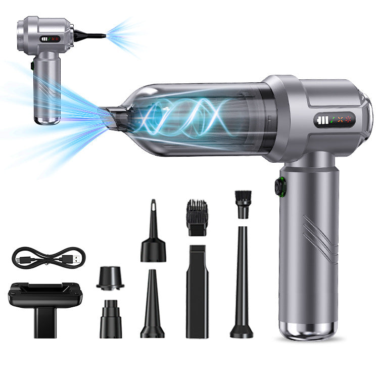 Cordless 4-in-1 Car Vacuum Cleaner & Air Duster with Inflator