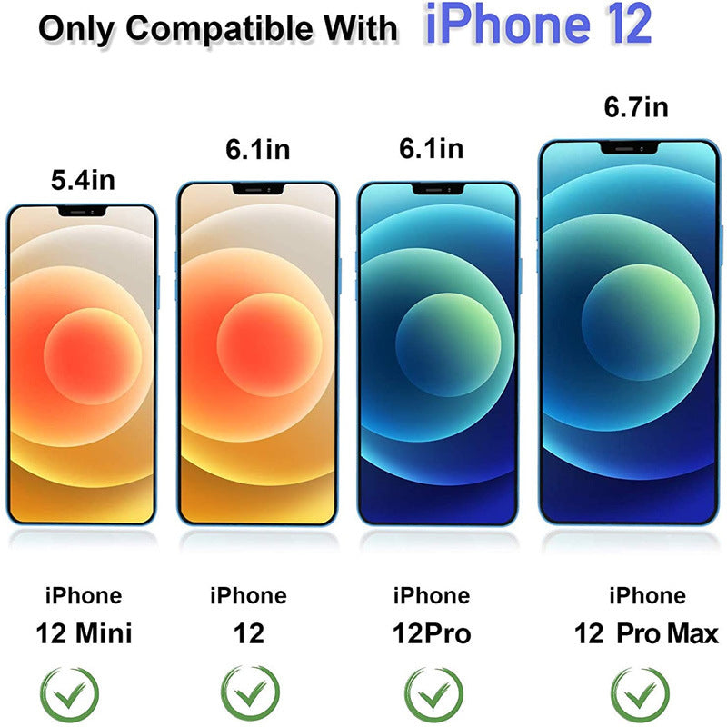 Privacy Tempered Glass Screen & Camera Lens Protector for iPhone 11–16