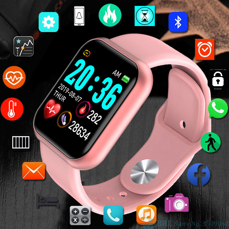 LiteFit Smart Fitness Watch – Heart Rate & Sleep Tracker