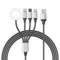 4-in-1 Fast Charging Cable with Wireless Watch Charger