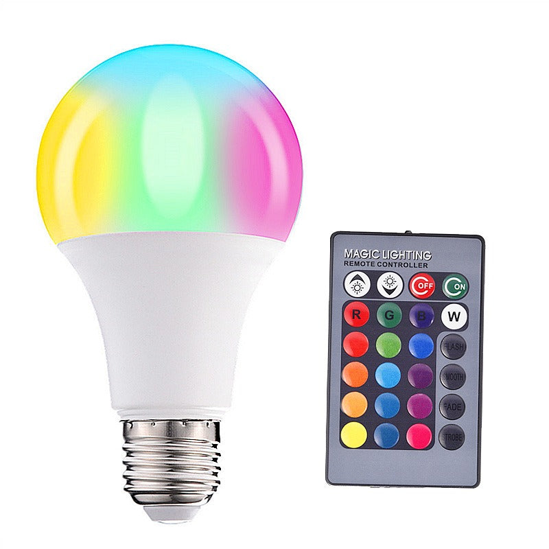 RGBW Remote Control LED Smart Bulb