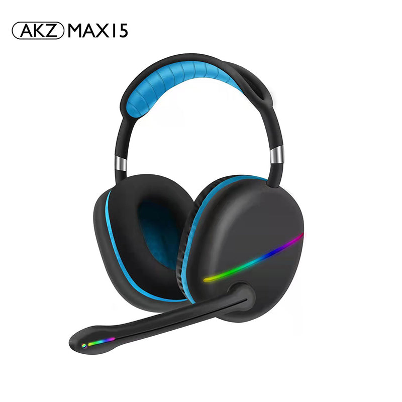 MAX15 RGB Wireless Gaming Headset with Microphone – Bluetooth 5.0