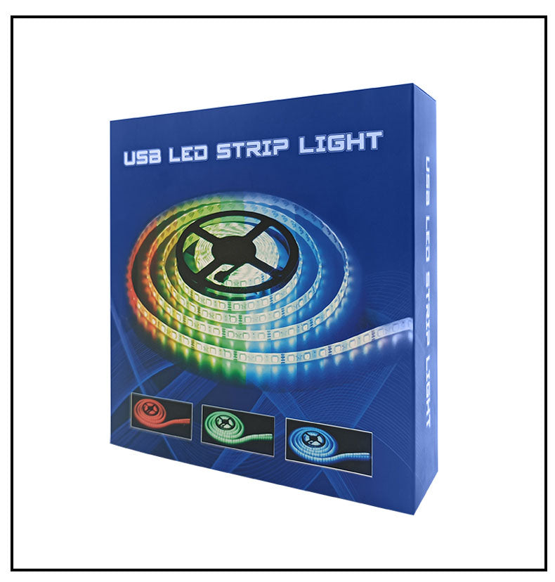 USB RGB LED TV Backlight Strip – Waterproof 5050 with 24-Key Remote