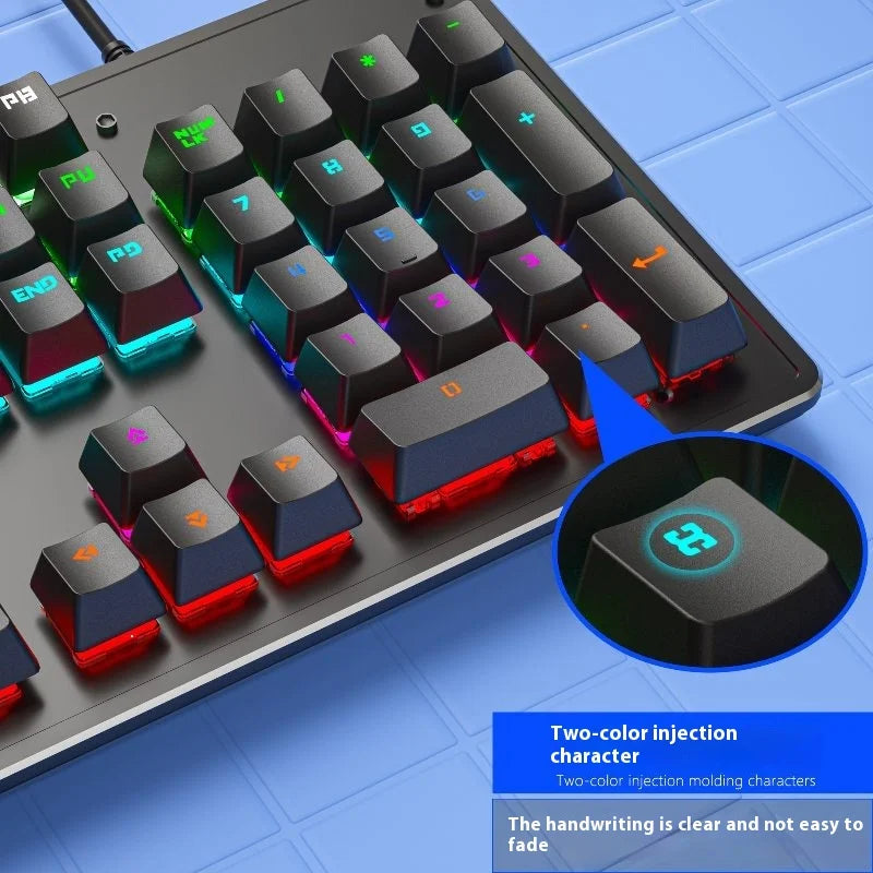 K880 RGB Mechanical Gaming Keyboard – 104 Keys