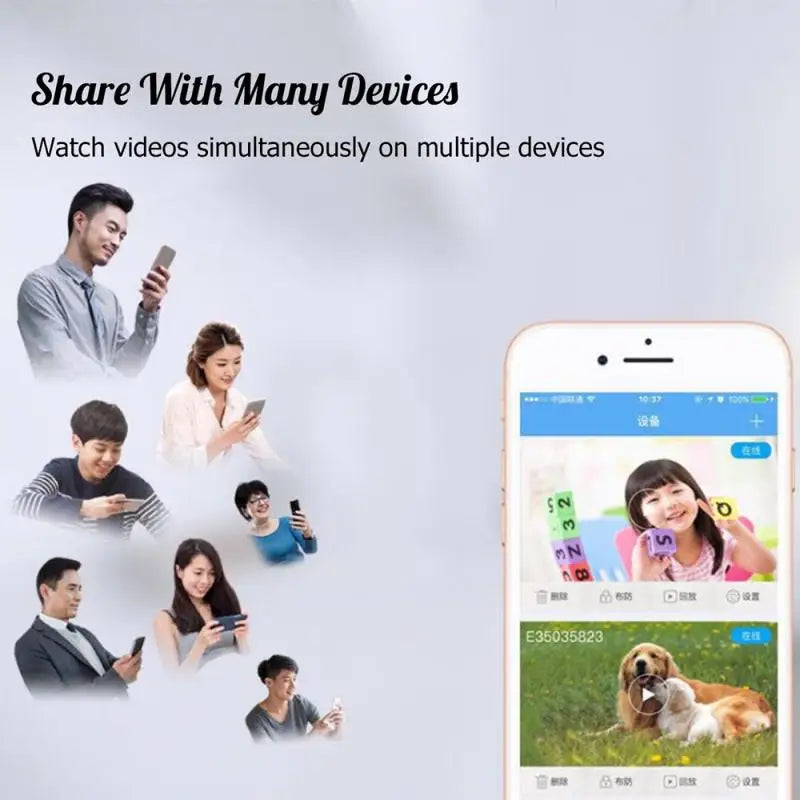 AntLabs 1080P WiFi Mini Smart Security Camera