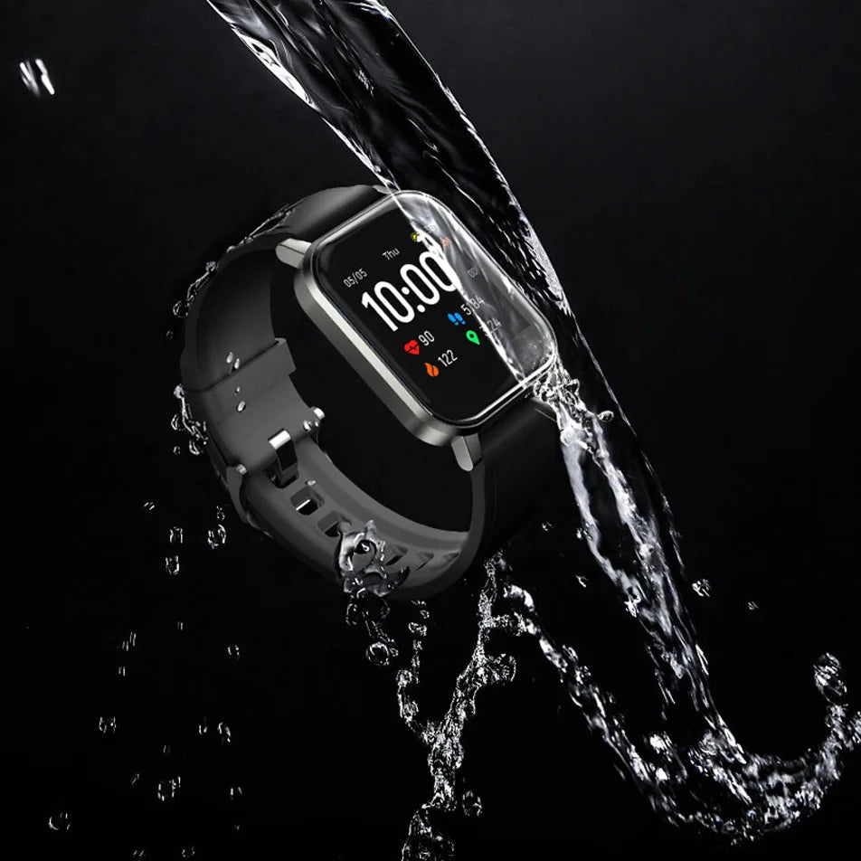 Haylou LS02 Smart Watch – 1.4" Full Touch Fitness Tracker with Heart Rate Monitor &amp; 20-Day Battery Life