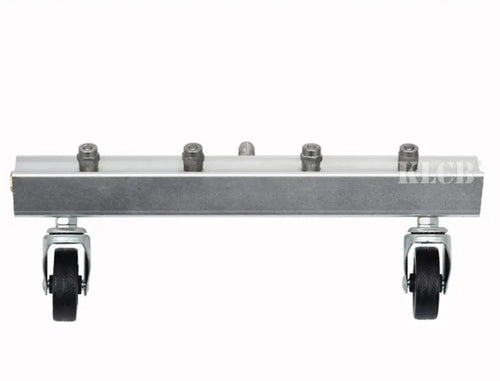 35cm High-Pressure Undercarriage & Surface Cleaner – 4-Jet Wheeled Pressure Washer Attachment