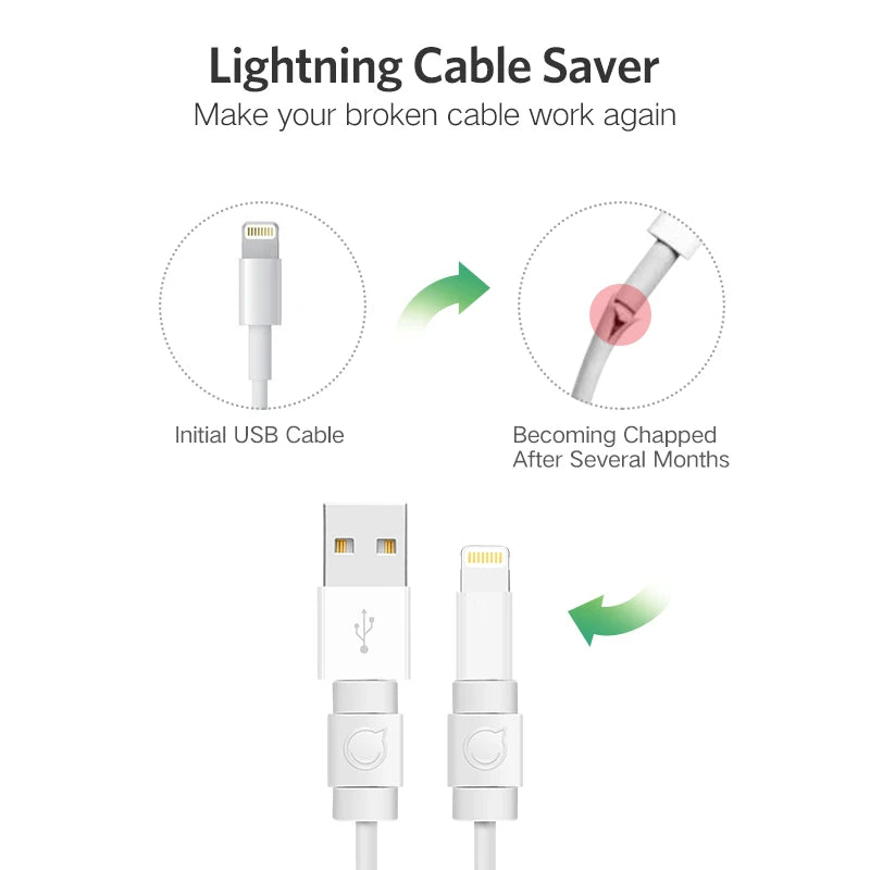 UGREEN 6-Piece Lightning Cable Protector Set